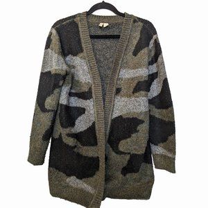 Anthropologie Moth Camo Sweater